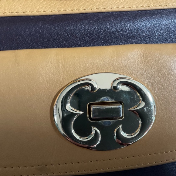 Leather Crossbody Foldover Bag by Emma Fox - Picture 12 of 16